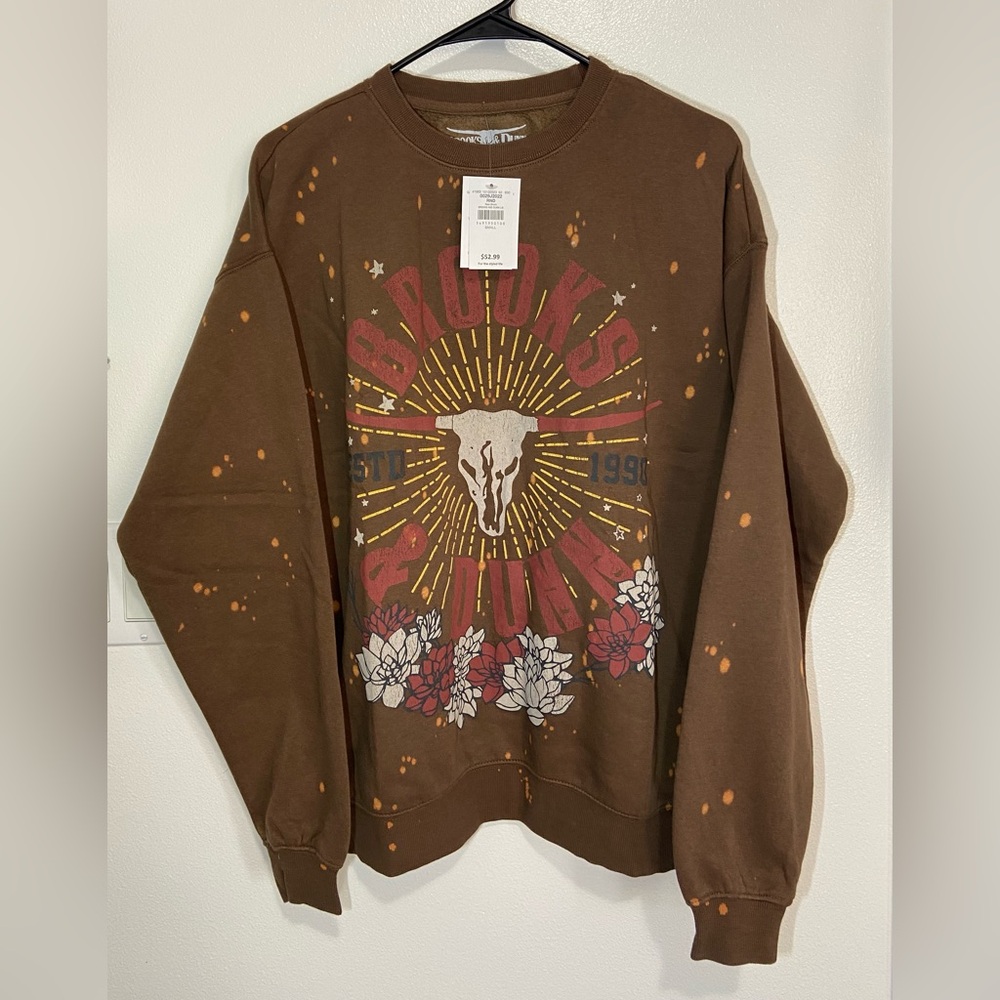Brooks & Dunn Crewneck. Size Small